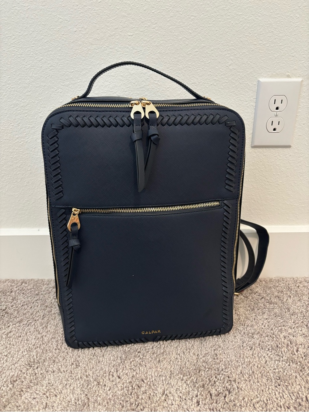 CALPAK Laptop Backpack – Navy
